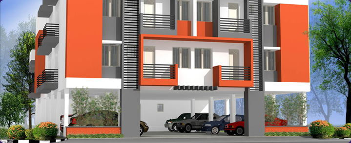 Saffron Heights street elevation