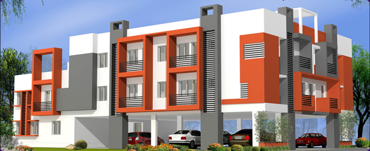 Saffron Heights apartment block
