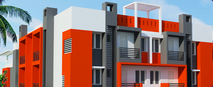 Saffron Heights corner block